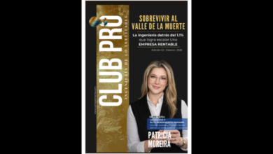 portada revista club pro edicion 2 Patricia Moreiria con el titulo Sobrevivir al valle d la muerta un aporte para el Desarrollo Empresarial en latam