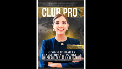 portada de Maria José Jarmillo para la Revista Club Pro Edición #3 Con Carlos Demente con el título en pie Como liderar la transformacion digital sin perder tu vida en el intento