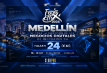 Feria EFFIX 2026 en Medellín, el principal evento de negocios digitales, inteligencia artificial y comercio electrónico de Iberoamérica, del 16 al 18 de octubre en Plaza Mayor, club pro en las conversasiones para directores, ceos, empresarios y emprendedores digitales