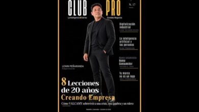 Portada de la edición 17 de Revista Club Pro Lenin Peñaranda 8Lecciones de 20 años Creando Empresa Cómo VALCAMY sobrevivió a una crisis, una quiebra y un relevo