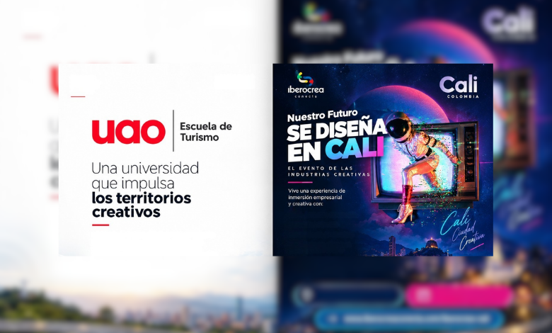 La escuela de turismo de la La universidad autonoma de cali, en union con iberocrea conecta se unen para lanzar el evento de las industrias creativas, Revista Club Pro es el medio difusor del evento