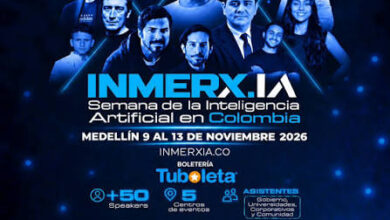 evento de inmerxia 2026 Medellín, presnetando a los exponentes que asistiran al evento del 9 al 13 de noviembre, cobertura por revista club pro