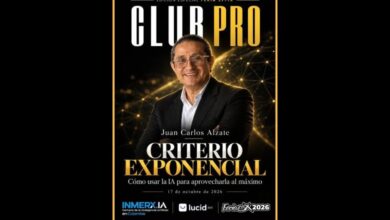 Portada de revista Club PRO separata, Juan Carlos Alzate Criterio directivo en feria Effix 2026 proyectando Inmerxia